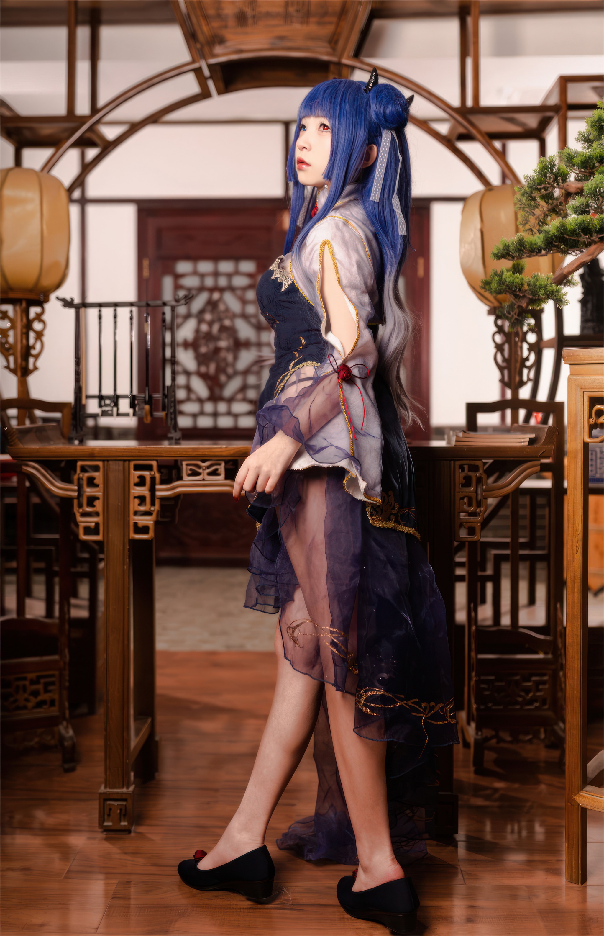 图片[1]-花铃 – NO.041 伊吹·新桃换旧符[90P]-XikXak